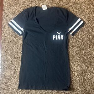 Victoria's Secret PINK Black Tee